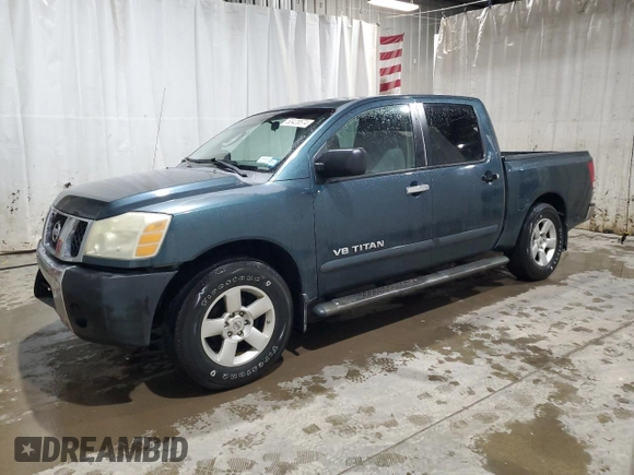 2006 Nissan Titan XE with VIN 1N6BA07AX6N548973, listed as a Copart auction lot 83428574 with 201,887 mi miles and Salvage title. Bid and sale history available at DreamBid. Image 1.