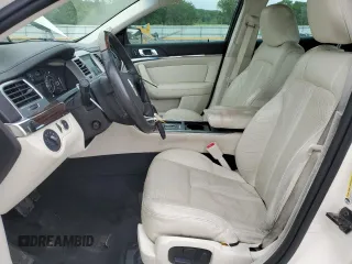 2009 Lincoln MKS with VIN 1LNHM93R89G603297, listed as a Copart auction lot 55474585 with 111,760 mi miles and Salvage title. Bid and sale history available at DreamBid. Image 7.