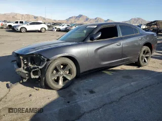2016 Dodge Charger SXT with VIN 2C3CDXHG1GH214324, listed as a Copart auction lot 43383845 with 182,354 mi miles and Salvage Title. Bid and sale history available at carsss.com. Image 1.