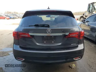 2014 Acura MDX Tech Pkg with VIN 5FRYD4H4XEB004151, listed as a Copart auction lot 47760945 with 117,025 mi miles and Salvage Title. Bid and sale history available at carsss.com. Image 6.