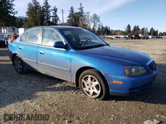 2006 Hyundai Elantra GLS z VIN KMHDN46D06U315673, wystawiony jako Copart lot #46815255 z przebiegiem 152 398 mil mil oraz Szkoda całkowita • Salvage title. Historia ofert i sprzedaży dostępna na DreamBid. Obrazek 4.
