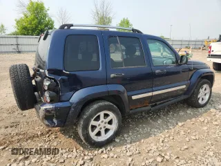 2006 Jeep Liberty Limited with VIN 1J4GL58K16W163927, listed as a Copart auction lot 58966875 with 209,675 mi miles and Clean title. Bid and sale history available at DreamBid. Image 3.