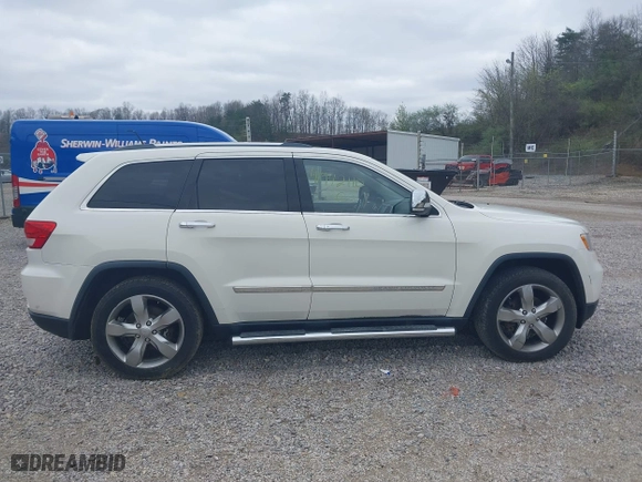 2012 Jeep Grand Cherokee Overland with VIN 1C4RJFCGXCC263065, listed as a IAAI auction lot 41942110 with 189,681 mi miles. Bid and sale history available at carsss.com. Image 14.