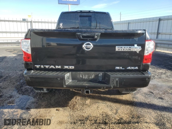 2017 Nissan Titan XD SL with VIN 1N6BA1F46HN557626, listed as a Copart auction lot 41450835 with 72,757 mi miles and Clean Title. Bid and sale history available at carsss.com. Image 6.