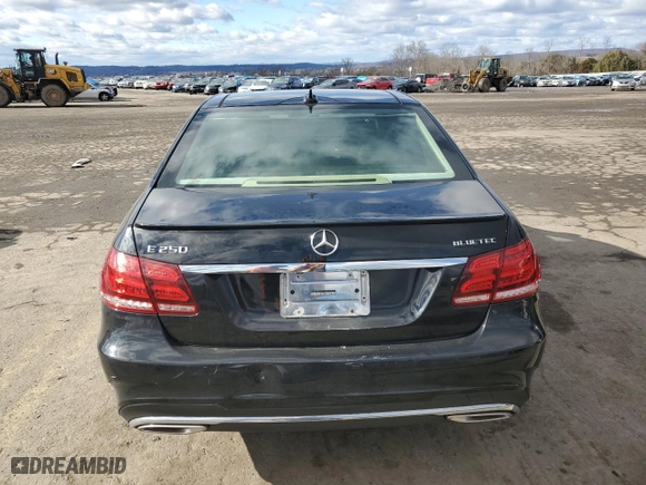 2015 Mercedes-Benz E-Class E 250 BlueTEC Luxury with VIN WDDHF9HB0FB122436, listed as a Copart auction lot 43768835 with 93,741 mi miles and Salvage Title. Bid and sale history available at carsss.com. Image 6.