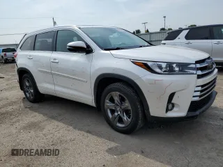 2017 Toyota Highlander Limited with VIN 5TDDZRFH4HS449506, listed as a Copart auction lot 60655085 with 109,494 mi miles and Salvage title. Bid and sale history available at DreamBid. Image 4.