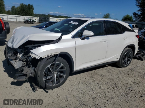 2016 Lexus RX with VIN 2T2ZFMCA9GC001175, listed as a Copart auction lot 61852794 with 116,894 mi miles and Salvage title. Bid and sale history available at DreamBid. Image 1.