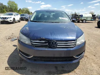 2013 Volkswagen Passat Wolfsburg Edition с VIN 1VWAP7A37DC051594, выставлен на аукционе Copart как лот 55253775 с пробегом 177 585 миль миль и Списание • Salvage title. История ставок и продаж доступна на DreamBid. Изображение 5.