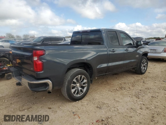 2019 Chevrolet Silverado 1500 LT with VIN 1GCRWCEK9KZ243709, listed as a Copart auction lot 85041514 with 79,780 mi miles and Salvage Title. Bid and sale history available at DreamBid. Image 3.
