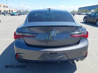 2019 Acura ILX w/Premium/A-Spec Pkg with VIN 19UDE2F8XKA005491, listed as a IAAI auction lot 41949481 with 44,282 mi miles. Bid and sale history available at carsss.com. Image 16.