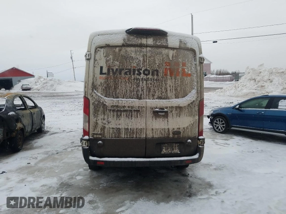 2019 Ford Transit with VIN 1FTYR2CM5KKA90031, listed as a Copart auction lot 48187835 with 175,241 mi miles and Salvage Title. Bid and sale history available at DreamBid. Image 6.