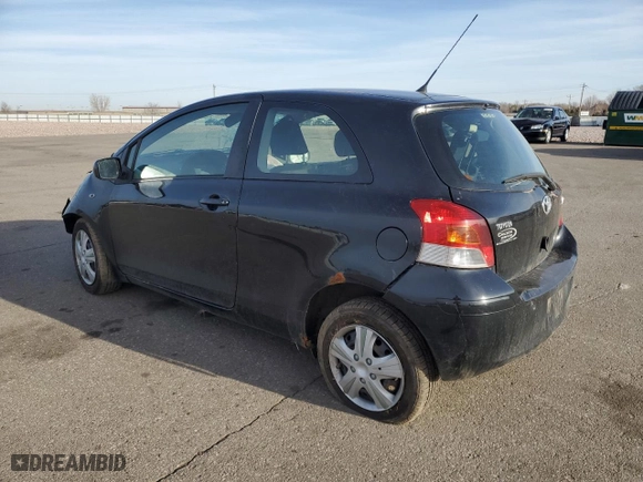 2009 Toyota Yaris with VIN JTDJT903295237406, listed as a Copart auction lot 47891815 with 251,094 mi miles and Salvage Title. Bid and sale history available at carsss.com. Image 2.