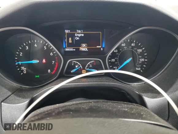 2016 Ford Focus SE with VIN 1FADP3K29GL263065, listed as a Copart auction lot 45387785 with 88,000 mi miles and Clean Title. Bid and sale history available at carsss.com. Image 9.