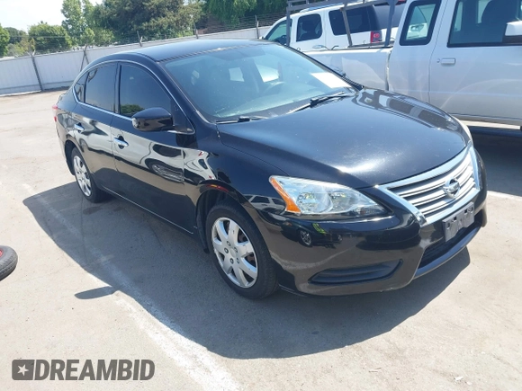 2015 Nissan Sentra SR with VIN 3N1AB7AP7FY266989, listed as a IAAI auction lot 42130061 with 115,074 mi miles and . Bid and sale history available at DreamBid. Image 1.