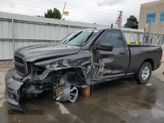 2019 Ram 1500 Tradesman with VIN 3C6JR7AG4KG508024, listed as a Copart auction lot 58801745 with 167,112 mi miles and Salvage title. Bid and sale history available at DreamBid. Image 1.