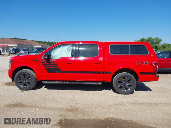 2018 Ford F-150 XL z VIN 1FTEW1EP6JFC11797, wystawiony jako IAAI lot #42628356 z przebiegiem 90 080 mil mil oraz . Historia ofert i sprzedaży dostępna na DreamBid. Obrazek 15.