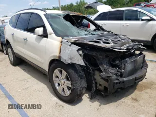 2012 Chevrolet Traverse 1LT with VIN 1GNKRGED9CJ318546, listed as a Copart auction lot 66034614 with Not Provided miles and Non Repairable. Bid and sale history available at DreamBid. Image 4.