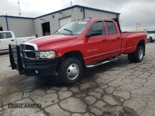 2005 Dodge 3500 SLT with VIN 3D7MS48C85G769856, listed as a Copart auction lot 58231725 with 196,517 mi miles and Salvage title. Bid and sale history available at DreamBid. Image 1.