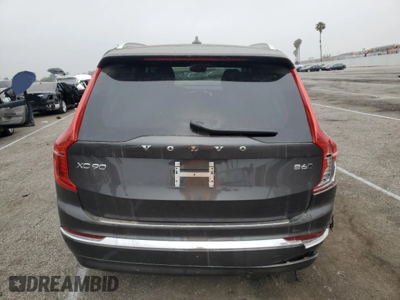 2024 Volvo XC90 Ultimate Bright Theme with VIN YV4062PF0R1205973, listed as a Copart auction lot 56794924 with 3,552 mi miles and Salvage Title. Bid and sale history available at carsss.com. Image 6.