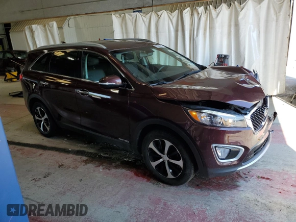 2018 Kia Sorento EX z VIN 5XYPHDA53JG395215, wystawiony jako Copart lot #63330825 z przebiegiem 71 799 mil mil oraz Szkoda całkowita • Salvage title. Historia ofert i sprzedaży dostępna na DreamBid. Obrazek 4.