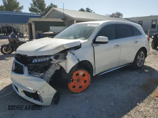 2017 Acura MDX w/Technology Pkg with VIN 5FRYD3H58HB004124, listed as a Copart auction lot 48335075 with 62,021 mi miles and Salvage Title. Bid and sale history available at carsss.com. Image 1.