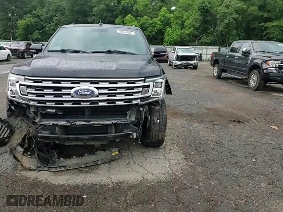 2019 Ford Expedition Max Limited with VIN 1FMJK1KT1KEA19735, listed as a Copart auction lot 56634085 with 147,154 mi miles and Salvage title. Bid and sale history available at DreamBid. Image 14.