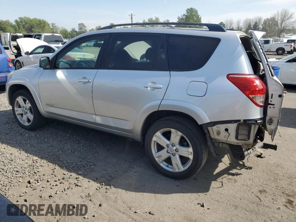 2007 Toyota RAV4 Sport with VIN JTMBK32V376022871, listed as a Copart auction lot 54407645 with 280,602 mi miles and Salvage title. Bid and sale history available at DreamBid. Image 2.