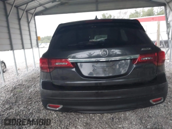 2014 Acura MDX Tech Pkg with VIN 5FRYD3H42EB009323, listed as a IAAI auction lot 40863681 with 87,746 mi miles. Bid and sale history available at carsss.com. Image 16.