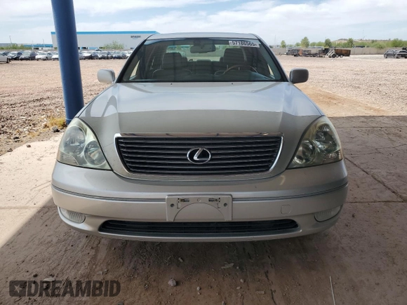 2001 Lexus LS 430 z VIN JTHBN30F610008975, wystawiony jako Copart lot #57186565 z przebiegiem 237 767 mil mil oraz Czysty tytuł • Clean title. Historia ofert i sprzedaży dostępna na DreamBid. Obrazek 5.