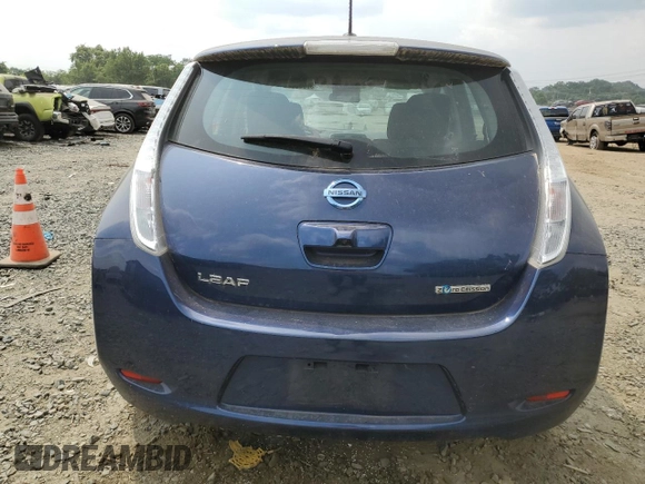 2017 Nissan LEAF SL with VIN 1N4BZ0CP9HC310915, listed as a Copart auction lot 68770673 with 40,229 mi miles. Bid and sale history available at carsss.com. Image 6.
