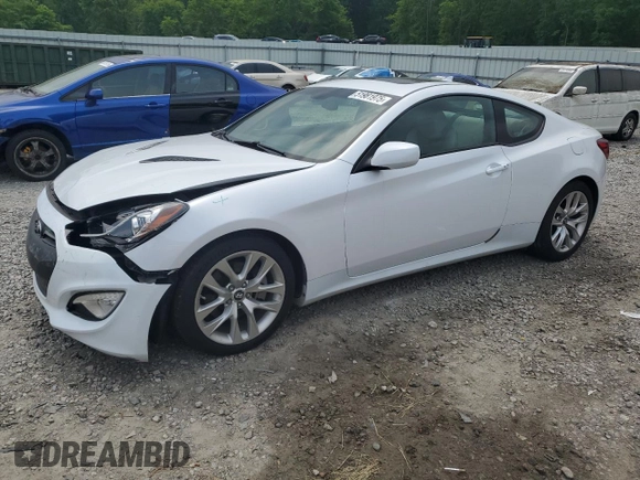 2014 Hyundai Genesis Coupe R-Spec z VIN KMHHT6KD6EU117011, wystawiony jako Copart lot #51981975 z przebiegiem 69 224 mil mil oraz Szkoda całkowita • Salvage title. Historia ofert i sprzedaży dostępna na DreamBid. Obrazek 1.