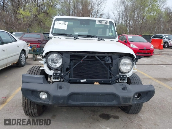 2024 Jeep Wrangler Sport S with VIN 1C4PJXDN7RW243762, listed as a IAAI auction lot 41912844 with 18,935 mi miles and . Bid and sale history available at DreamBid. Image 13.
