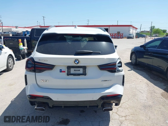 2023 BMW X3 sDrive30i with VIN 5UX43DP05P9S19868, listed as a IAAI auction lot 41989094 with Not Provided miles and . Bid and sale history available at DreamBid. Image 16.