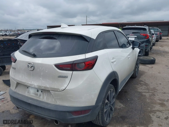 2019 Mazda CX-3 Grand Touring with VIN JM1DKDD71K1445371, listed as a IAAI auction lot 41479778 with 81,518 mi miles. Bid and sale history available at carsss.com. Image 4.