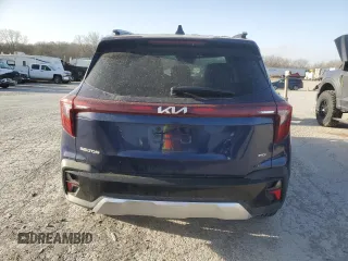 2024 Kia Seltos SX with VIN KNDETCA70R7631362, listed as a Copart auction lot 49338665 with 6,760 mi miles and Salvage title. Bid and sale history available at DreamBid. Image 6.