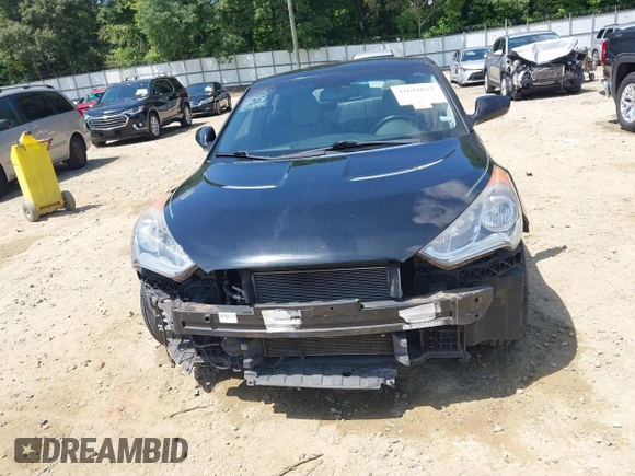 2012 Hyundai Veloster w/Black Int with VIN KMHTC6AD0CU056828, listed as a IAAI auction lot 42611623 with 136,242 mi miles and . Bid and sale history available at DreamBid. Image 13.