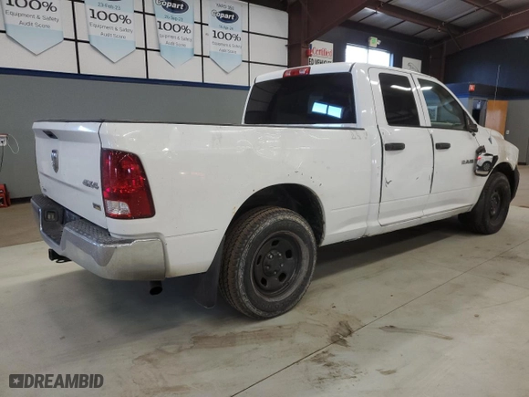 2012 Ram 1500 Tradesman with VIN 1C6RD7FPXCS243291, listed as a Copart auction lot 87602795 with 103,143 mi miles and Salvage Title. Bid and sale history available at carsss.com. Image 3.