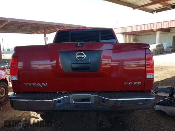 2008 Nissan Titan XE with VIN 1N6AA07D28N346850, listed as a IAAI auction lot 41669683 with 240,471 mi miles and . Bid and sale history available at DreamBid. Image 16.