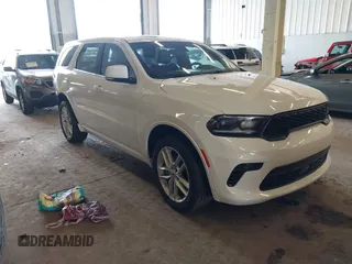 2022 Dodge Durango GT Plus z VIN 1C4RDJDG9NC182960, wystawiony jako IAAI lot #41993368 z przebiegiem 55 943 mil mil oraz . Historia ofert i sprzedaży dostępna na DreamBid. Obrazek 1.