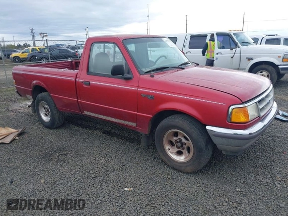 1997 Ford Ranger XLT with VIN 1FTCR10A4VUC65392, listed as a IAAI auction lot 41993646 with 208,789 mi miles. Bid and sale history available at carsss.com. Image 1.