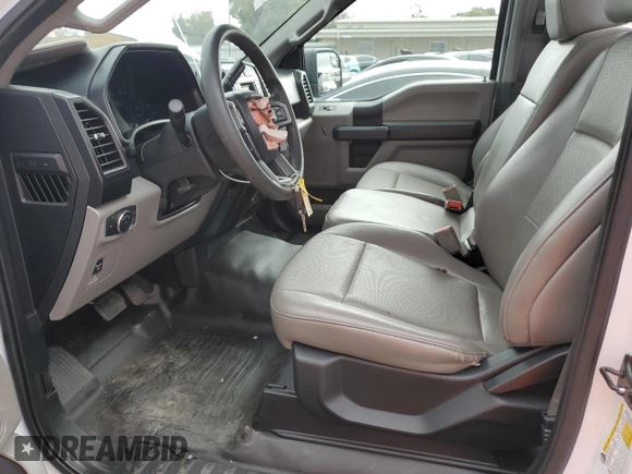 2019 Ford F-150 XL with VIN 1FTMF1CB9KKE81876, listed as a Copart auction lot 81753954 with 35,535 mi miles and Salvage title. Bid and sale history available at DreamBid. Image 7.