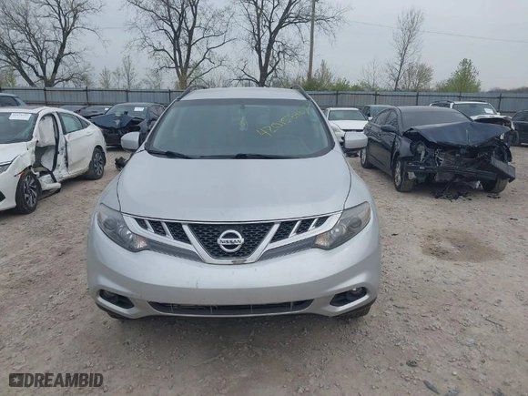 2014 Nissan Murano S with VIN JN8AZ1MU6EW416687, listed as a IAAI auction lot 42015846 with 221,252 mi miles. Bid and sale history available at carsss.com. Image 13.