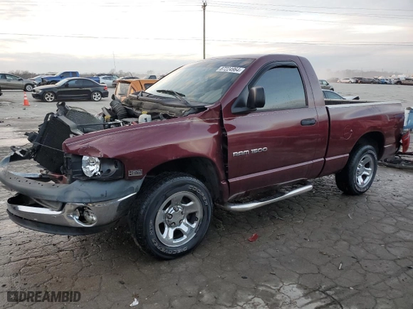 2003 Dodge Ram 1500 ST with VIN 1D7HA16D93J671168, listed as a Copart auction lot 87224964 with 204,709 mi miles and Salvage Title. Bid and sale history available at carsss.com. Image 1.