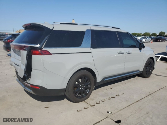 2024 Kia Carnival SX with VIN KNDNE5H30R6366991, listed as a Copart auction lot 71465904 with 18,781 mi miles and Salvage Title. Bid and sale history available at carsss.com. Image 3.