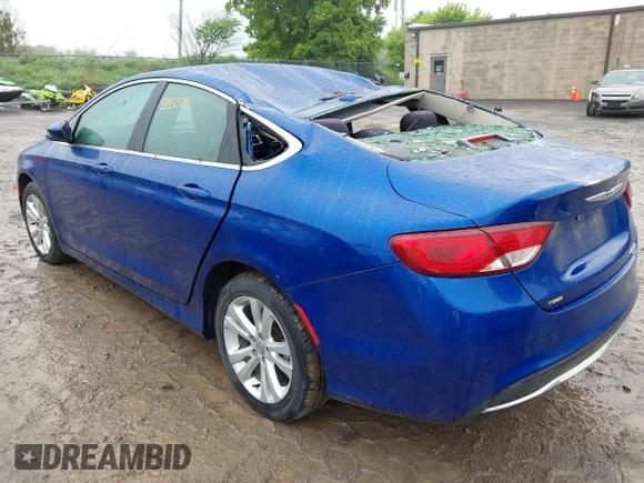 2015 Chrysler 200 Limited z VIN 1C3CCCAB8FN666691, wystawiony jako IAAI lot #42332599 z przebiegiem 101 480 mil mil oraz . Historia ofert i sprzedaży dostępna na DreamBid. Obrazek 3.