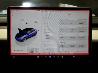 2022 Tesla Model 3 with VIN 5YJ3E1EA2NF336151, listed as a Copart auction lot 50795245 with 14,265 mi miles and Salvage Title. Bid and sale history available at carsss.com. Image 9.