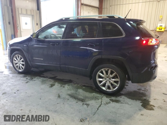 2015 Jeep Cherokee Limited with VIN 1C4PJLDSXFW711302, listed as a Copart auction lot 51950425 with 51,623 mi miles and Salvage Title. Bid and sale history available at DreamBid. Image 2.