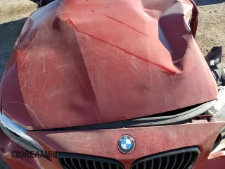 2017 BMW 2 Series 230i with VIN WBA2F9C31HV635922, listed as a Copart auction lot 46371695 with 45,947 mi miles and Salvage title. Bid and sale history available at DreamBid. Image 12.