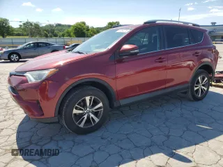 2018 Toyota RAV4 XLE with VIN 2T3WFREV5JW407777, listed as a Copart auction lot 58156275 with 119,447 mi miles and Salvage title. Bid and sale history available at DreamBid. Image 1.