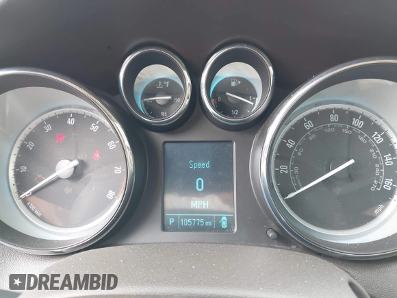 2014 Buick Verano with VIN 1G4PP5SK6E4160322, listed as a IAAI auction lot 42186366 with 105,775 mi miles and . Bid and sale history available at DreamBid. Image 7.